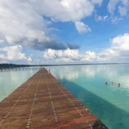 Muelle36 Hostel Bacalar Exteriér fotografie