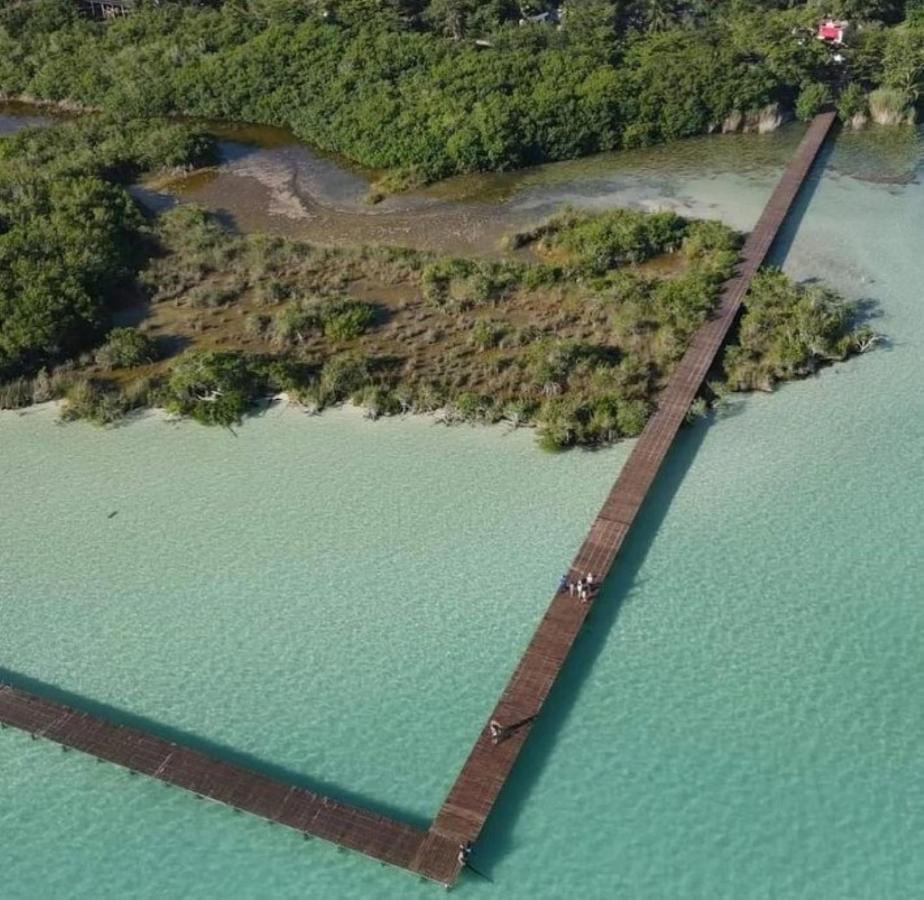 Muelle36 Hostel Bacalar Exteriér fotografie