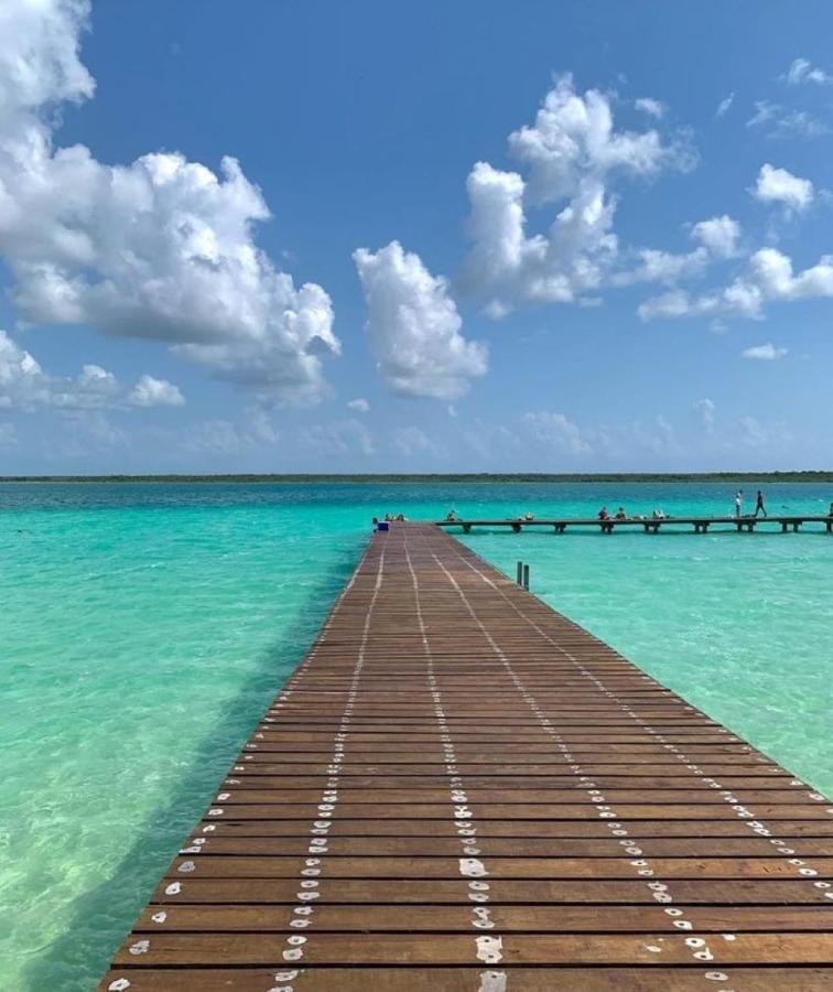 Muelle36 Hostel Bacalar Exteriér fotografie